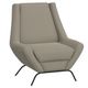 International Furniture Direct Tyne Black/Gray Chair-0
