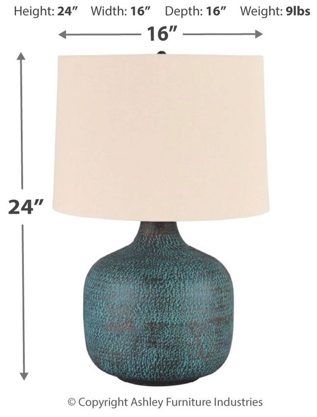 Signature Design by Ashley® Malthace Patina Table Lamp-1