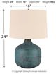 Signature Design by Ashley® Malthace Patina Table Lamp-1