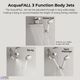 Forno Acqua AcquaFALL Mini Brushed Nickel Retrofit Shower System 1.8 GPM-5