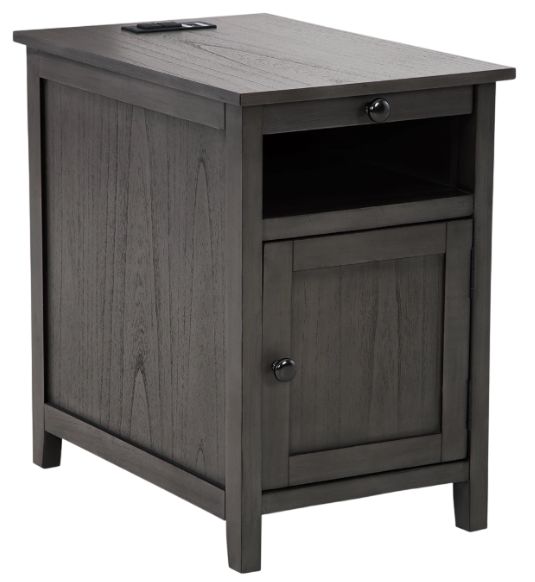 Signature Design by Ashley® Treytown Gray Chairside End Table-0