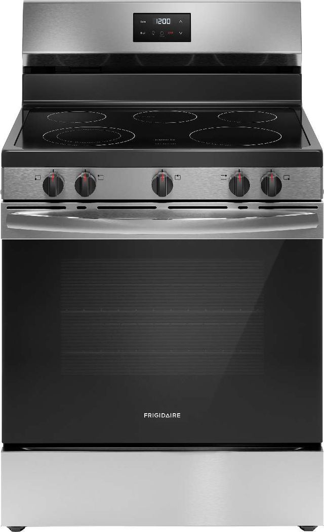 Frigidaire® 30" Stainless Steel Freestanding Electric Range-0