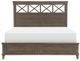 Legacy Classic XXX'S and OOO's Cocoa California King Panel Bed-2