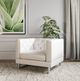 VIG Furniture Divani Casa Windsor Off-White Accent Chair-1