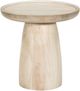 Four Hands Evara Natural White Neem End Table-0