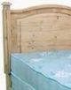 Million Dollar Rustic Budget Brown Twin Panel Bed-1