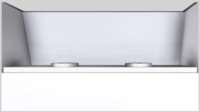 Vent-A-Hood® 54" Wall Mounted Range Hood-White-2