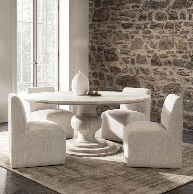 Classic Home Hera Creamwood Dining Table-1