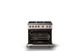 Viking® 5 Series 36" Blush Pro Style Gas (LP) Range with Polished Chrome Trim-1