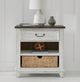 Liberty Furniture River Place Riverstone White/Tobacco Bedside Chest-1