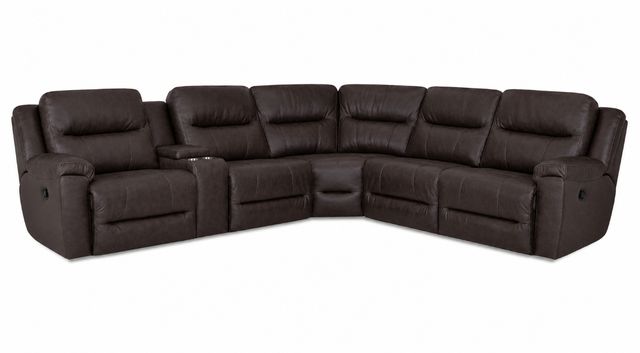 Franklin™ Davenport 6-Piece Duvall Coffee Power Reclining Sectional-0