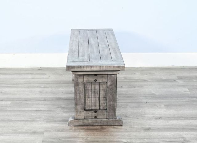 Sunny Designs™ Alpine Gray Side Bench-3