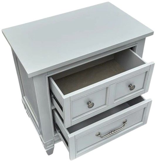 Magnussen Home® Glenbrook Pebble Nightstand-3