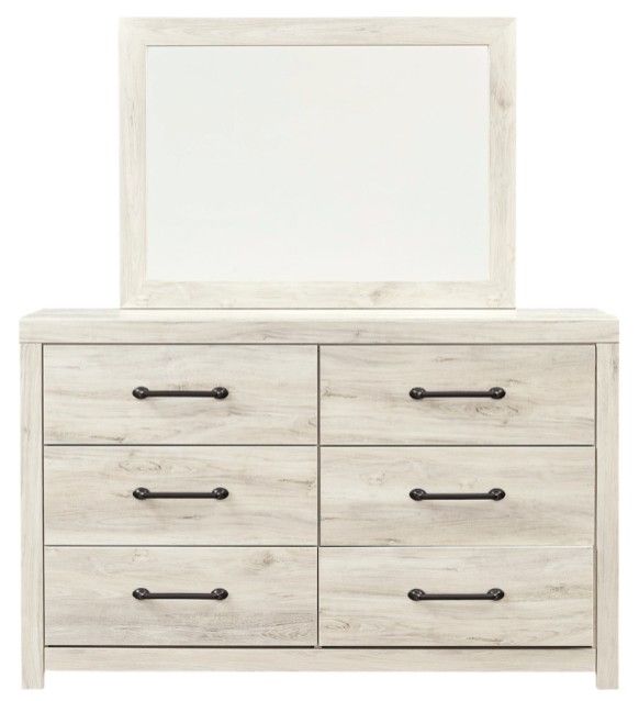 Signature Design by Ashley® Cambeck Whitewash Dresser and Mirror-1