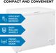 Kenmore® 8.7 Cu. Ft. White Chest Freezer -1