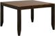 Emerald Home Melissa Caramel Counter Gathering Table with Burnt Sugar Base-3