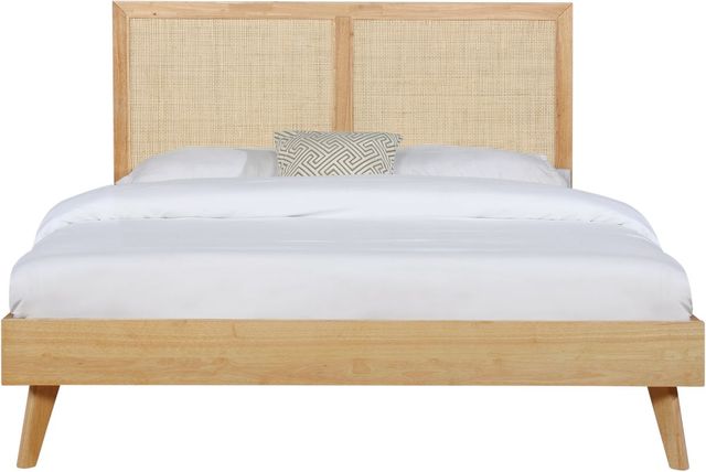 Powell® Claudette Natural Queen Panel Bed-2