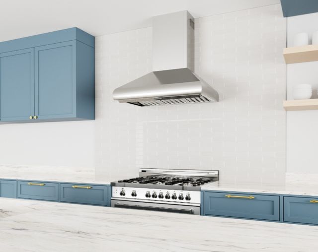 XO Fabriano 36" Stainless Steel Wall Mounted Range Hood-2