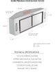 KOBE® Premium Series 30" Stainless Steel Insert Range Hood-4