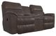 La-Z-Boy® Brooks Godiva Manual Reclining Loveseat with Console-0