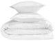 BEDGEAR® Performance® 3-Piece Solid White Moisture-Wicking Queen Duvet and Sham Set-0