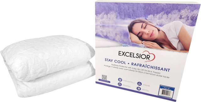 Excelsior® Stay Cool Low Profile King Mattress Protector-4