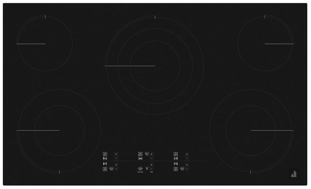 JennAir® Oblivion 36" Black Electric Cooktop with Emotive Controls-0