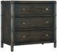 Hooker® Furniture Retreat Black Sand Pole Rattan Nightstand-0