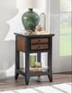 Legacy Classic Fenmore Dark Mocha/Distressed Cherry Open Nightstand-2