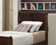 Coaster® Louis Philippe Twin Cappuccino Sleigh Panel Headboard and Footboard-1