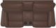 La-Z-Boy® Jay Chocolate Power Reclining Loveseat with Headrest and Console-3