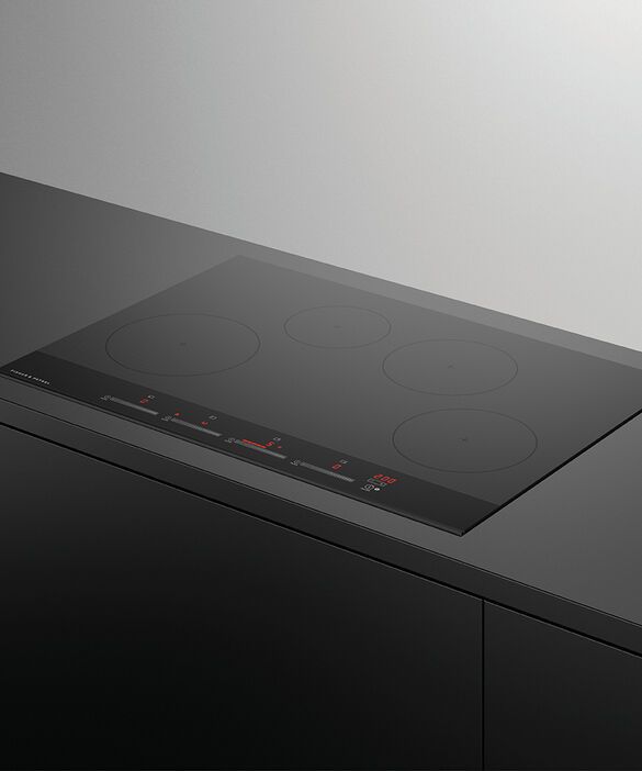 Fisher & Paykel Series 9 30" Black Glass Induction Cooktop-4