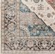 Surya Carlisle Cream/Denim/Medium Brown 4'x6' Area Rug-5
