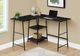 Monarch Specialties Inc. Black L-Shaped Desk-1