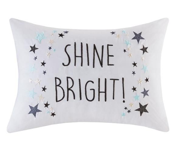 Olliix by Mi Zone Kids Starry Night Charcoal Twin Complete Bed and Sheet Set-3