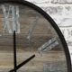 Crestview Collection Recesed Time Brown Wall Clock-1