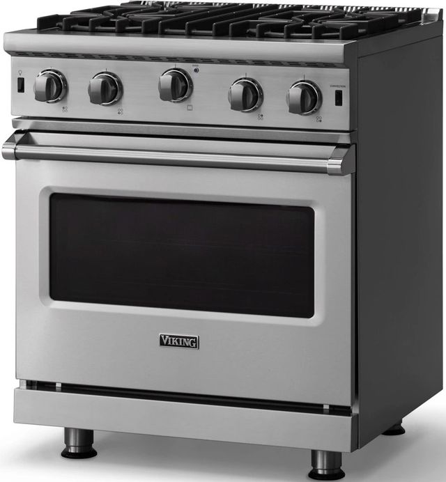 Viking® 5 Series 30" Stainless Steel Pro Style Gas Range-2