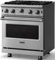Viking® 5 Series 30" Stainless Steel Pro Style Gas Range-2