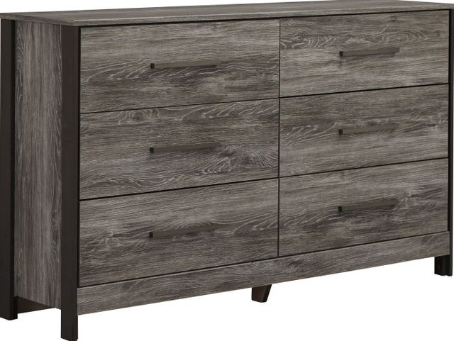 Signature Design by Ashley® Cazenfeld 3-Piece Black/Gray Full Youth Panel Headboard Bed Set-2