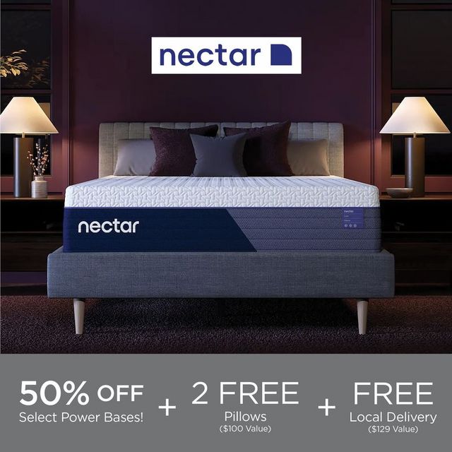 Nectar Luxe 5.1 Hybrid 14" Medium Plush Tight Top Queen Mattress in a Box