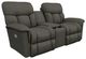 La-Z-Boy® Mateo Midnight Power Wall Reclining Loveseat with Console and Headrest-0