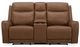 Parker House® Haywood Butternut Power Loveseat with Console-3