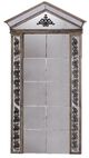 A & B Home Antique Silver Full Length Decorative Mirror-0