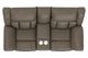 iAmerica Guardian Taupe Layflat Manual Reclining Console Loveseat-3