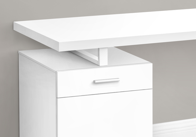 Monarch Specialties Inc. White Computer Desk-1