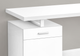 Monarch Specialties Inc. White Computer Desk-1
