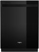 Whirlpool® 24" Black Built In Dishwasher with AI Intelligent Wash and Tall Top Rack-0