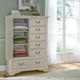 Liberty Furniture Bayside Antique White Gentleman's Chest-4