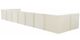 Meridian Furniture Tuft 9-Piece Cream U-Shape Sectional-3