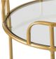A & B Home Gold Layer Iron Cart-2